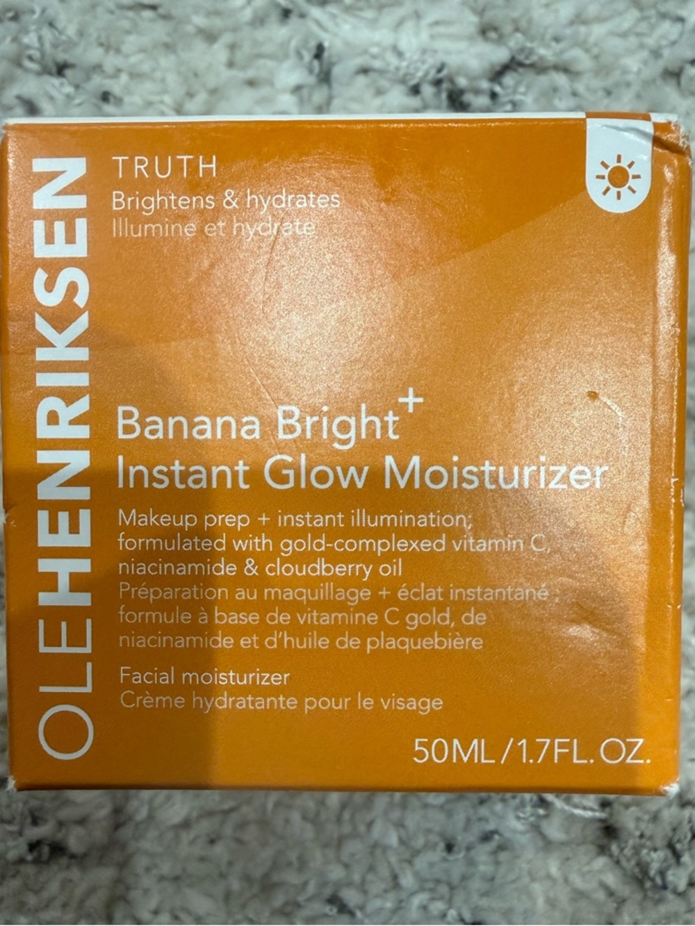 Ole Henriksen Banana Bright+ Instant Glow Moisturizer - Yellow/White